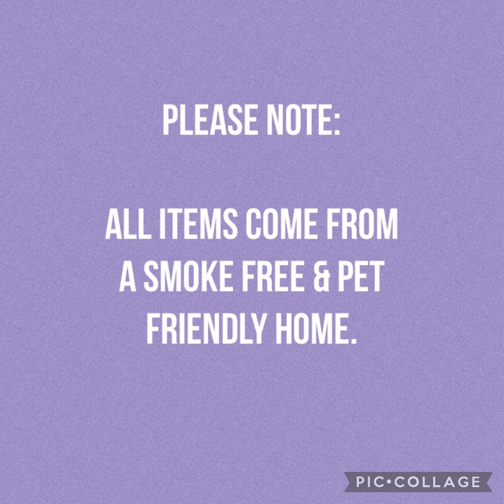 Note- smoke free & pet friendly home